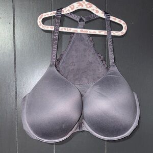 Victoria's Secret Silver Lace Bra